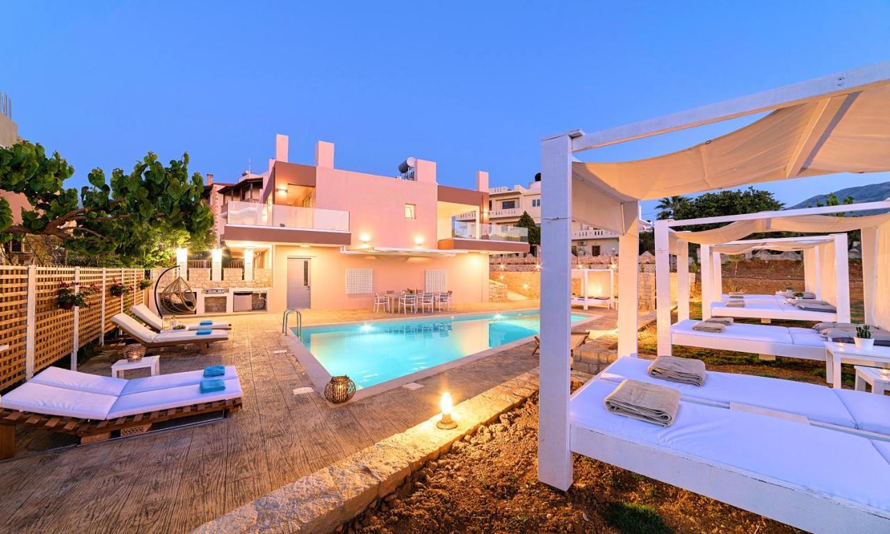 Allas Villa Heated Pool Chania  Екстер'єр фото