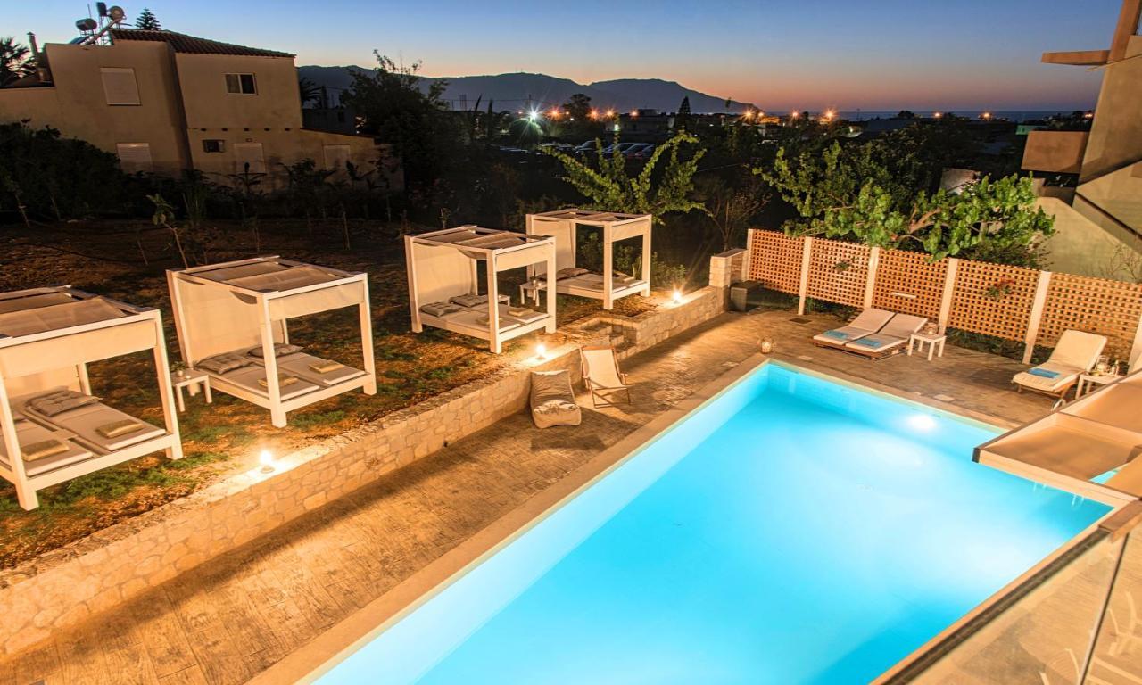 Allas Villa Heated Pool Chania  Екстер'єр фото