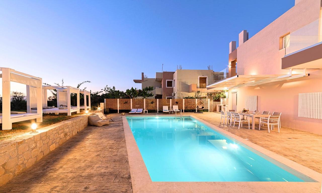 Allas Villa Heated Pool Chania  Екстер'єр фото