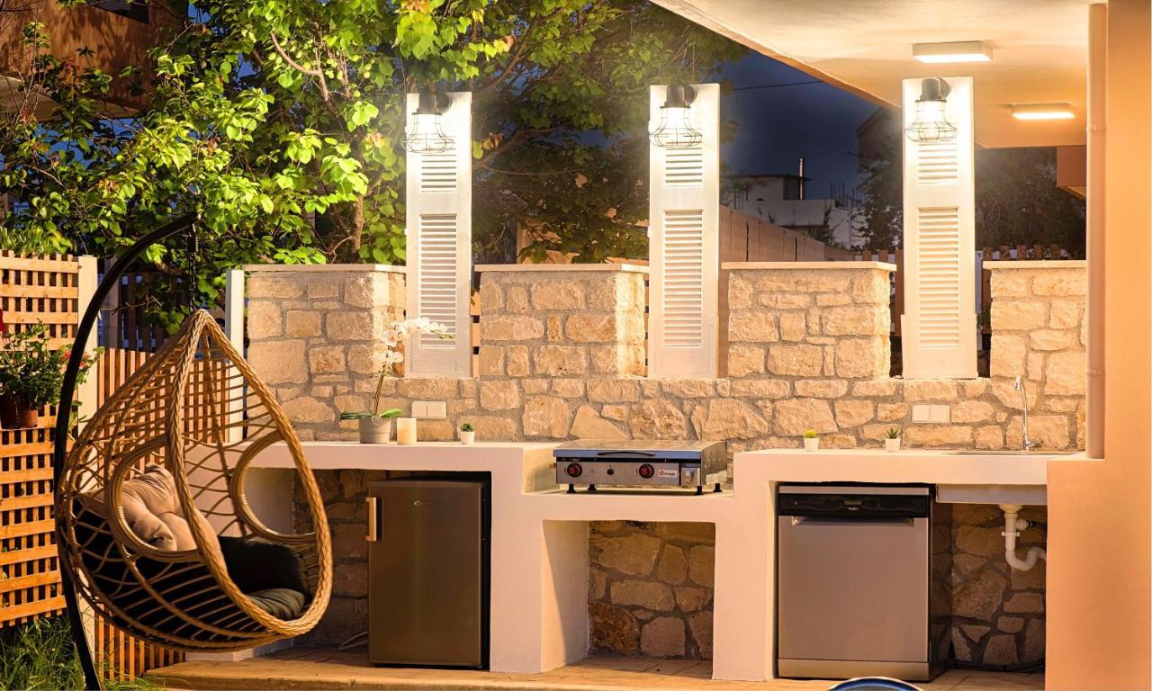 Allas Villa Heated Pool Chania  Екстер'єр фото