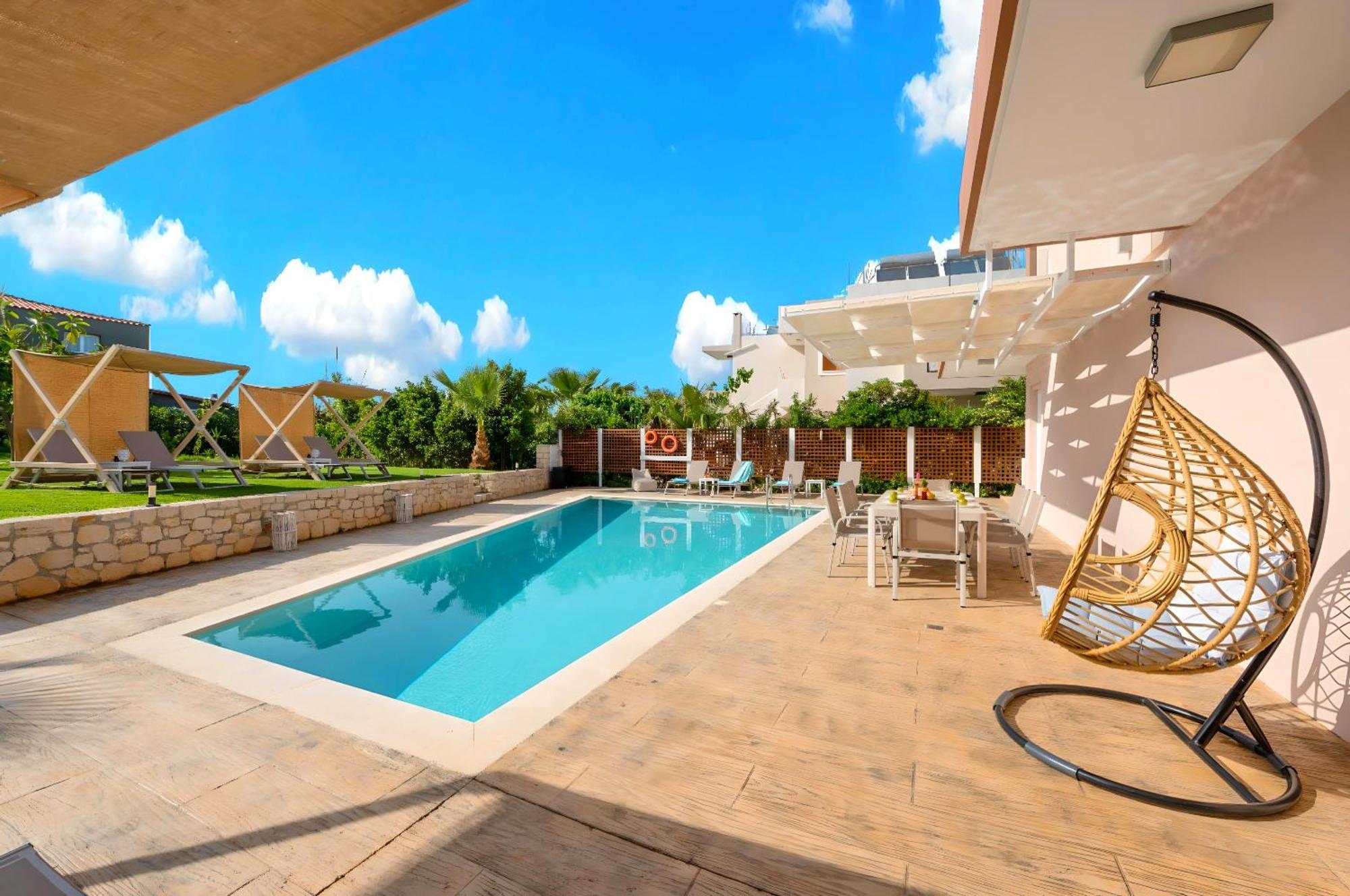 Allas Villa Heated Pool Chania  Екстер'єр фото