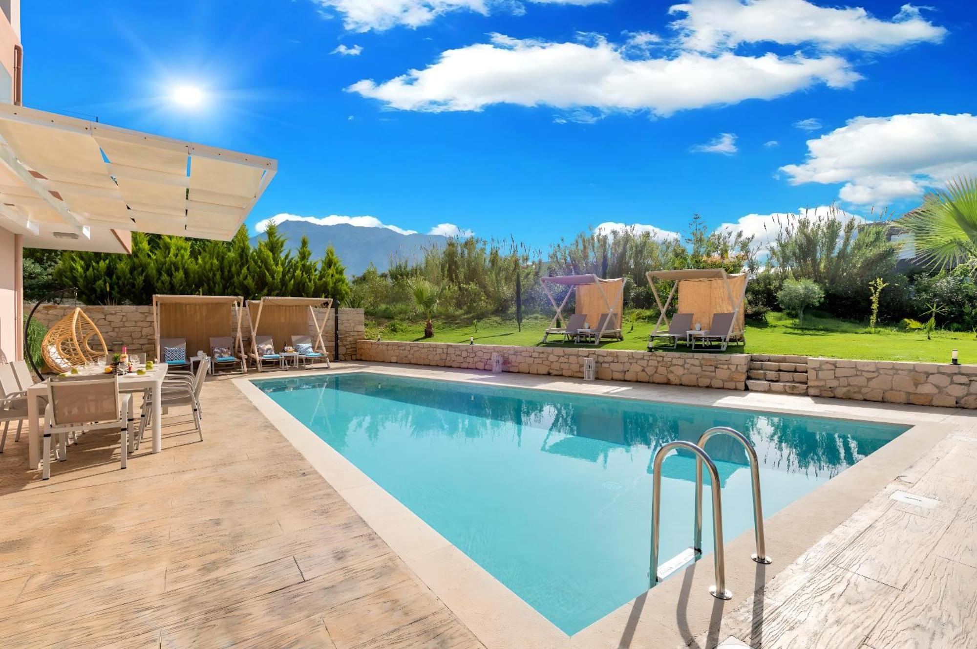 Allas Villa Heated Pool Chania  Екстер'єр фото