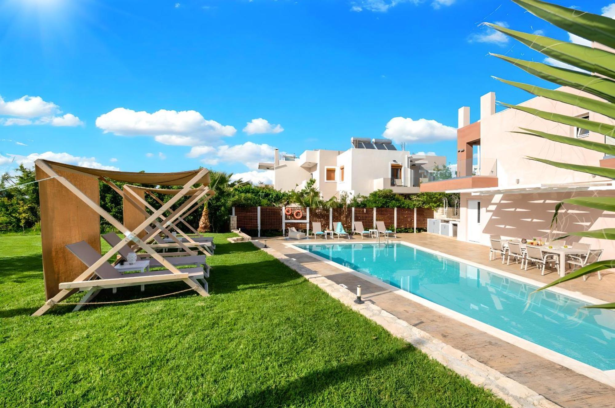 Allas Villa Heated Pool Chania  Екстер'єр фото